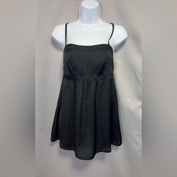 Women's Sz 0 CAbi Black COY CAMI Adjustable Spaghetti Strap Tank Style 102 - Picture 1 of 9